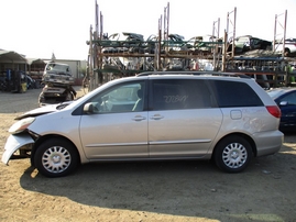 2006 TOYOTA SIENNA LE SILVER 3.3L AT Z16396